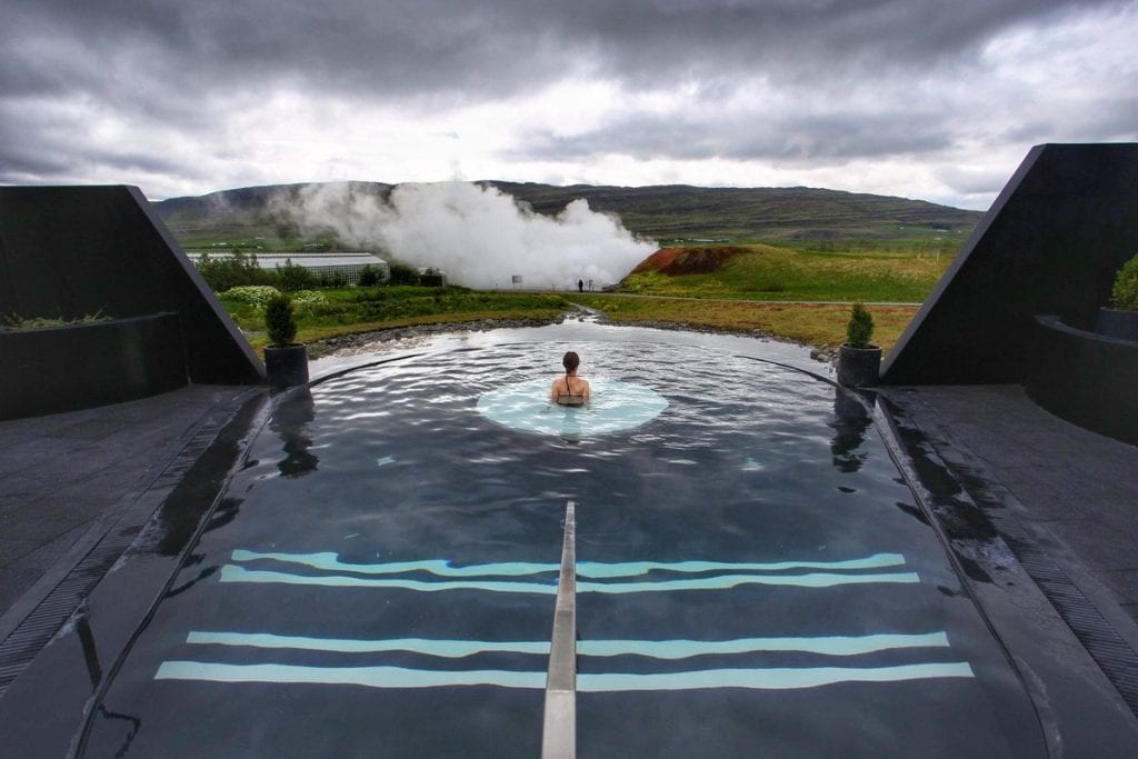 Krauma Swimming Pools in Iceland