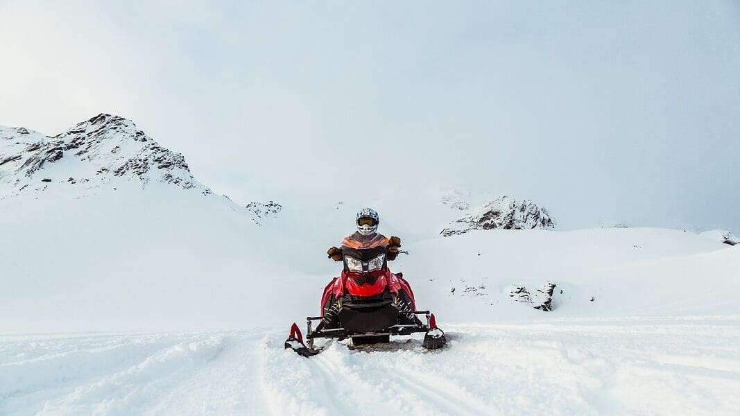 Glacier Snowmobiling from Geysir Area