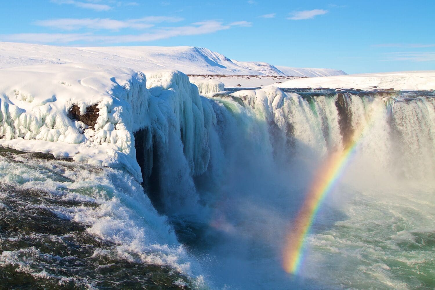 Goðafoss and the Forest Lagoon