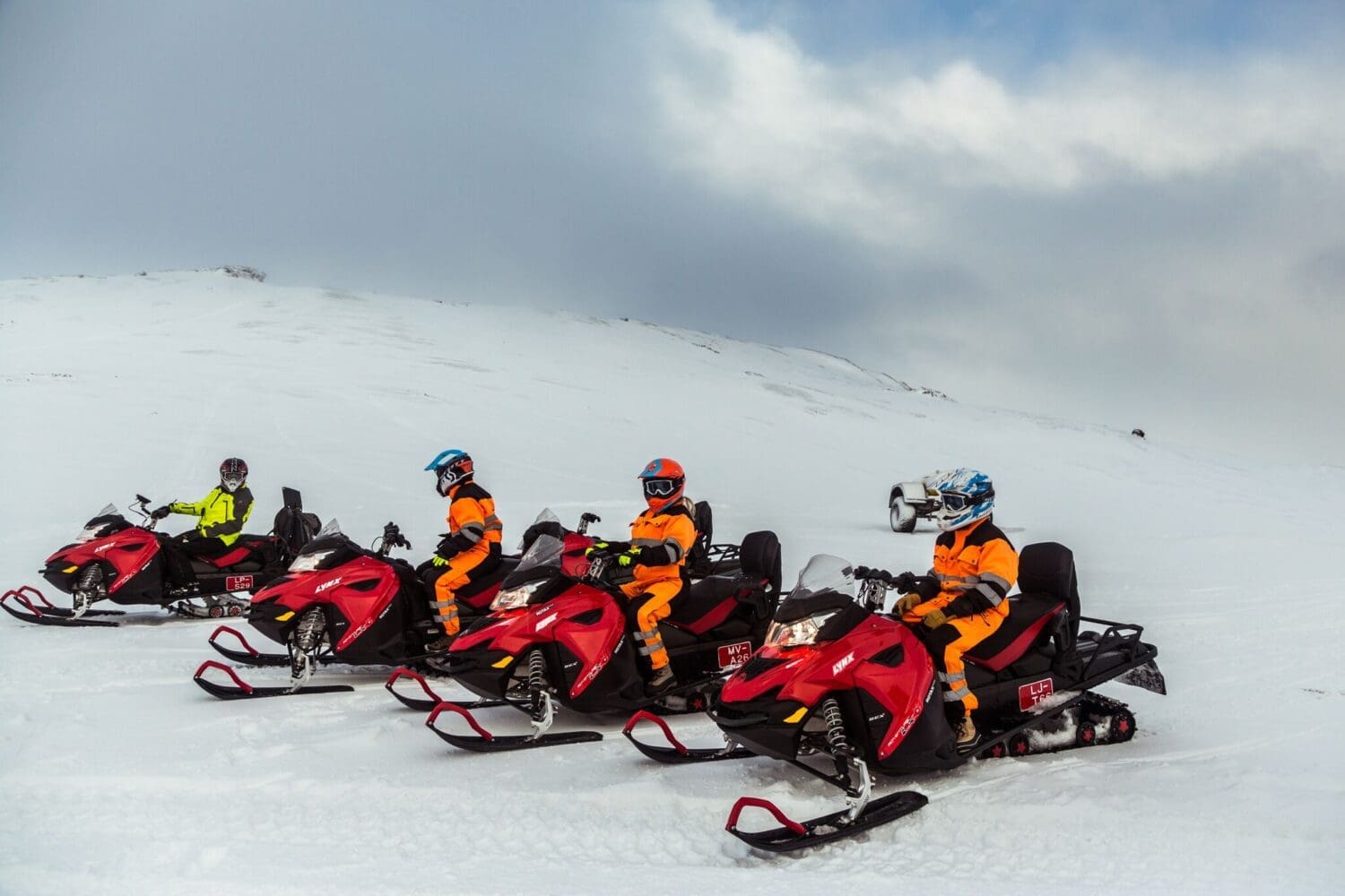 Glacier Snowmobiling & Ice Cave from Reykjavík