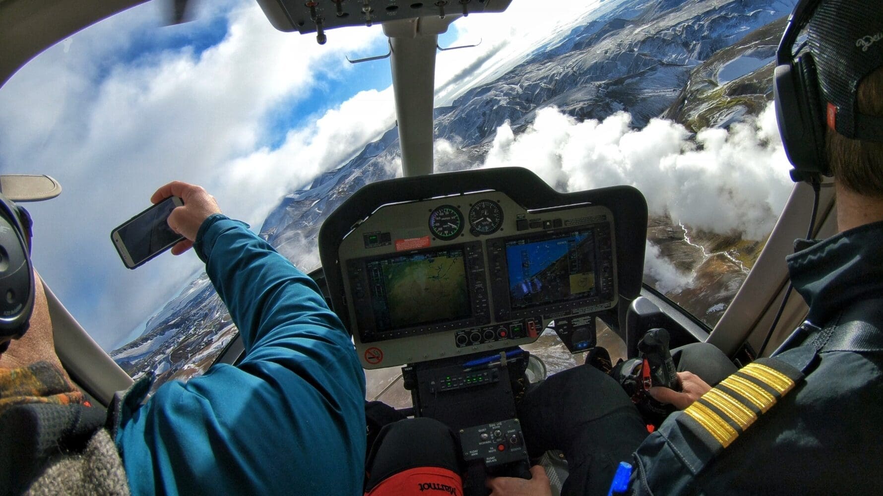 Helicopter tour – Pilot’s Special 90 min – Private tour