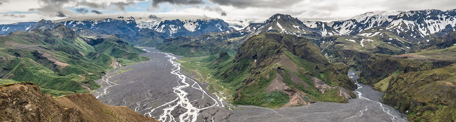 Laugavegur & Fimmvörðuháls Trek – 6 Day Tour (Huts)