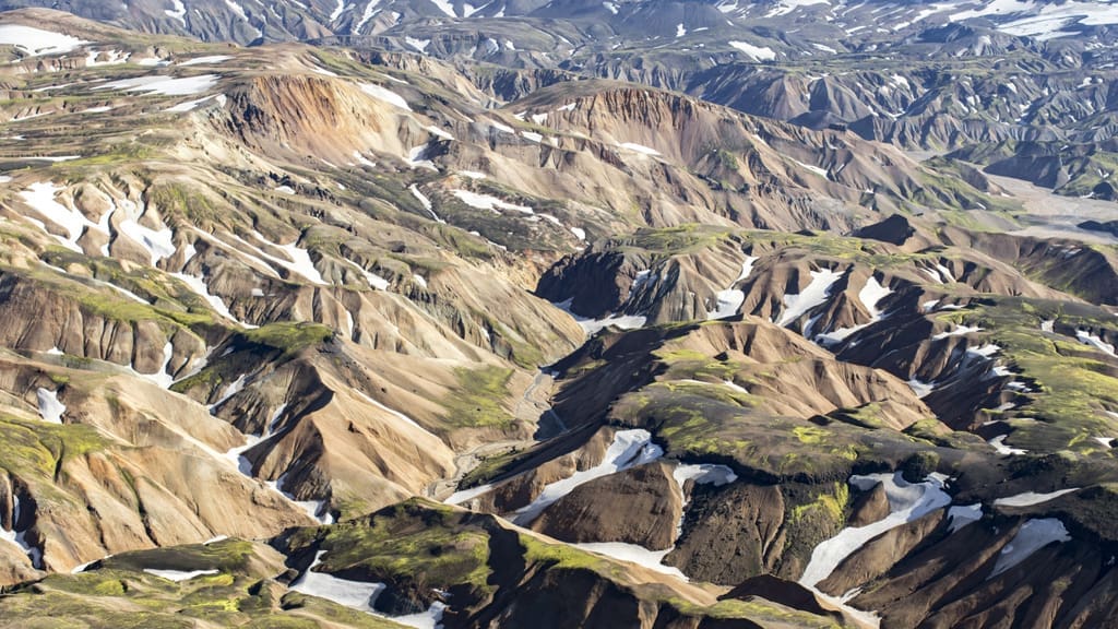 Landmannalaugar, Laki Craters & Glaciers Helicopter Tour with landing from Skaftafell