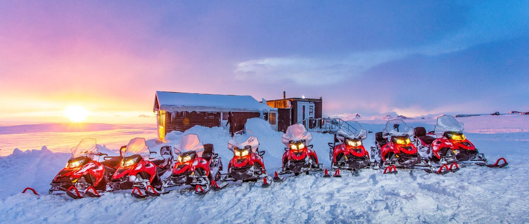 Glacier Snowmobiling, Golden Circle & Northern Lights