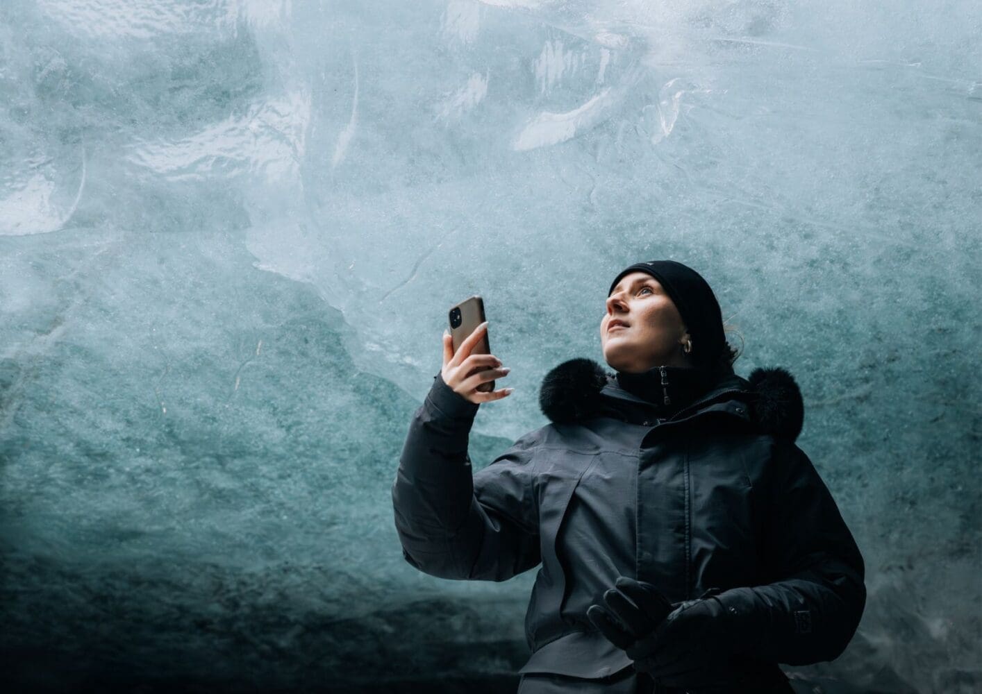 Ice Cave and Glacier Tour in Glacier Monster Truck from Gullfoss