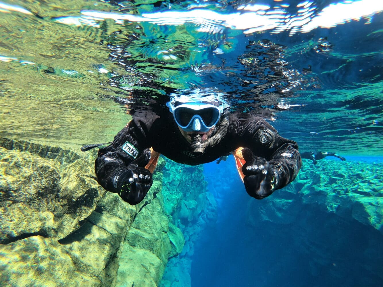 Private Snorkeling between Continents in Silfra