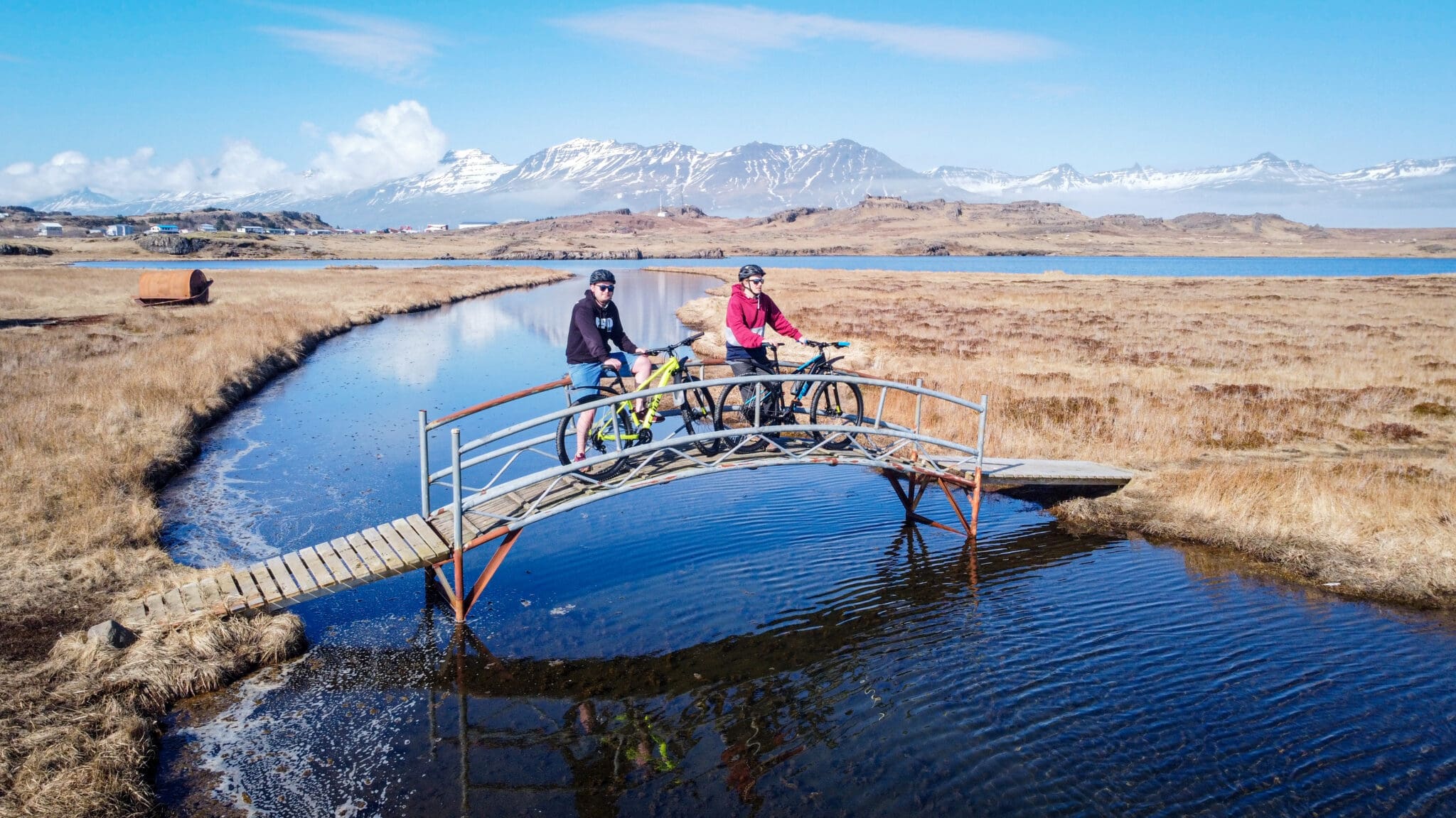 Bike tour on the East Fjords of Iceland