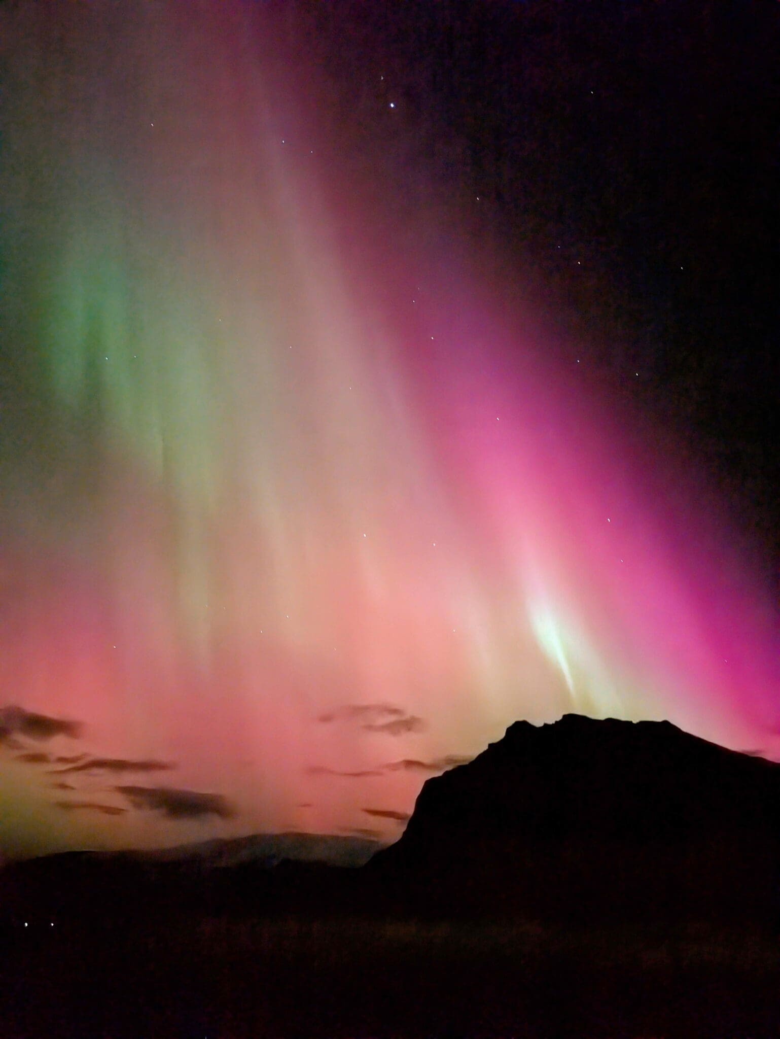 Northern Lights Hike to Reykjadalur Hot River