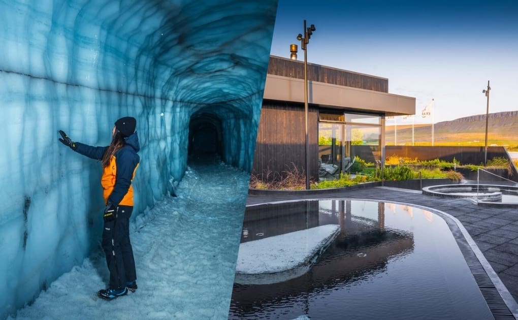 Into the Glacier & Krauma Geothermal Spa